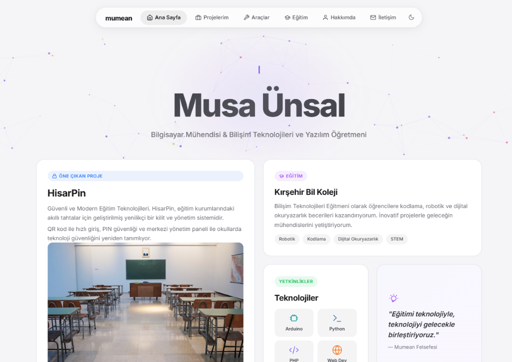 mumean.com Portal
